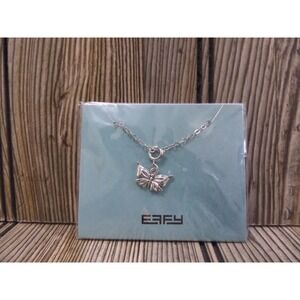 EFFY Silverton Butterfly Charm Necklace NEW